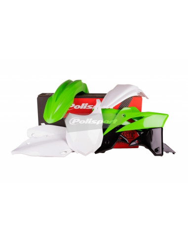 Kit plastique POLISPORT couleur origine (14-15) Kawasaki KX250F