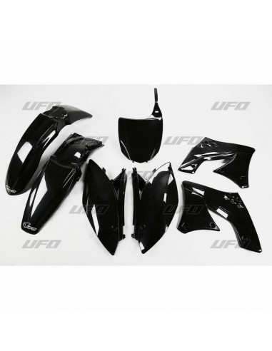 Kit plastique UFO noir Kawasaki KX250F