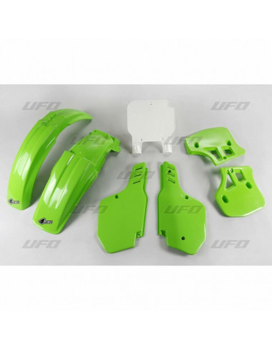 Kit plastique UFO couleur origine Kawasaki KX500