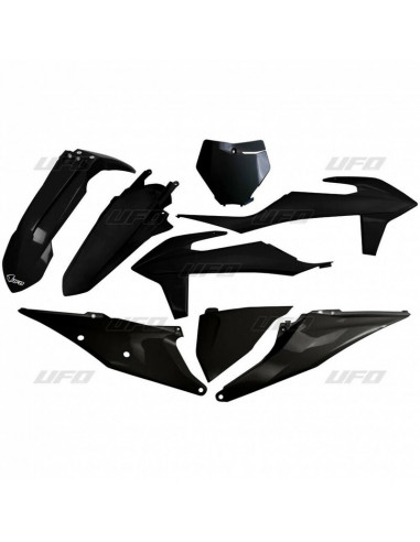 Kit plastiques UFO noir KTM SX/SX-F