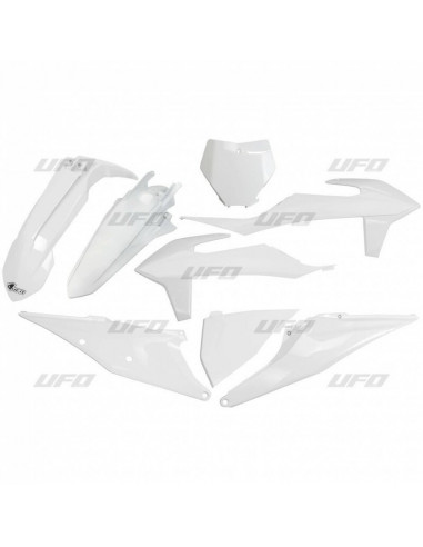 Kit plastiques UFO blanc KTM SX/SX-F