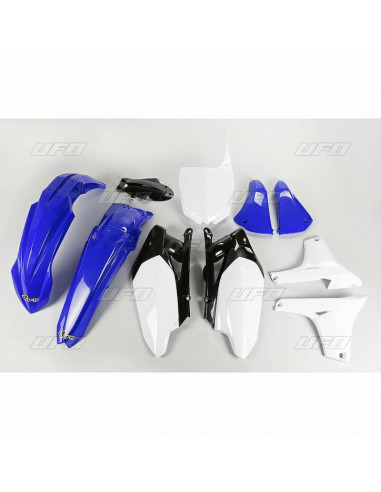 Kit plastique UFO couleur origine bleu/blanc Yamaha YZ85