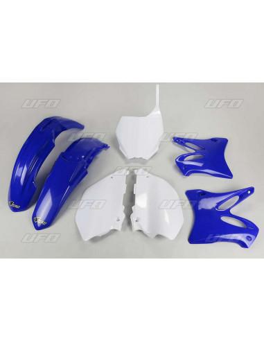 Kit plastique UFO couleur origine bleu/blanc Yamaha YZ125/144/250