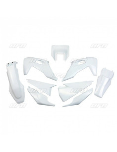 Kit plastiques UFO blanc Husqvarna FE/TE