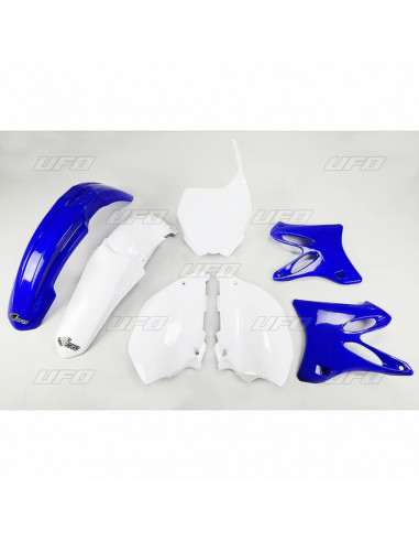 Kit plastique UFO couleur origine (13/14) bleu/blanc Yamaha YZ125/250