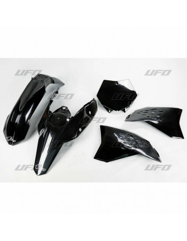 Kit plastique UFO noir KTM