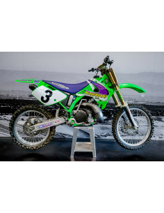 Kit plastiques & déco UFO EMIG Team USA Replica Kawasaki KX125/250 2