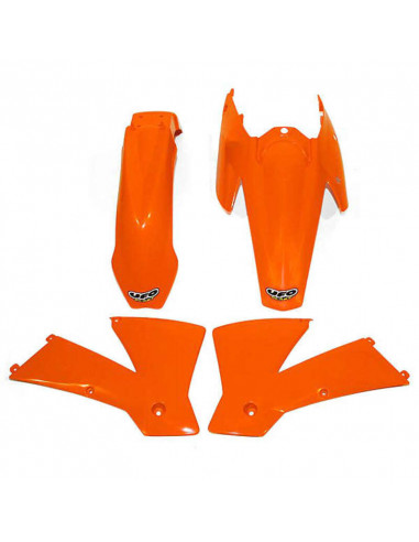 Kit plastique UFO couleur origine orange KTM