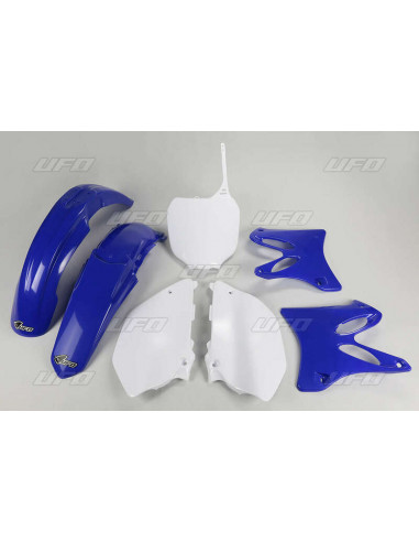 Kit plastique UFO couleur origine bleu/blanc Yamaha YZ125/144/250