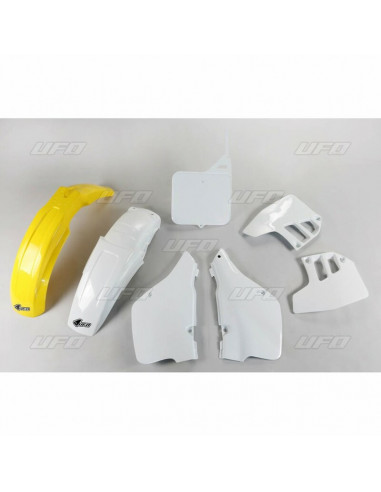 Kit plastique UFO couleur origine Suzuki RM125