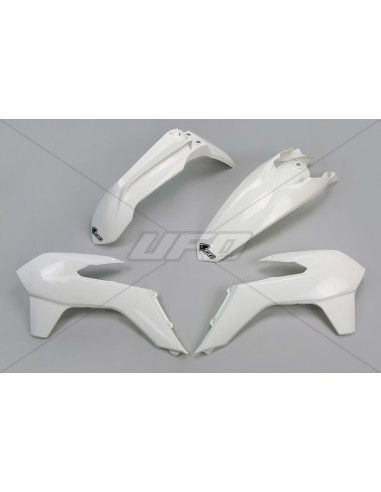 Kit plastique UFO blanc KTM