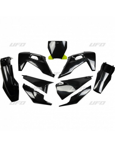 Kit plastiques UFO noir Husqvarna FC/TC