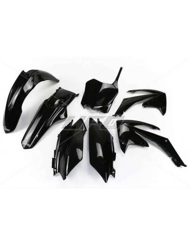 Kit plastique UFO noir Honda CRF250R/450R