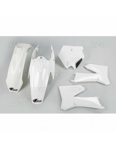 Kit plastique UFO blanc KTM SX85