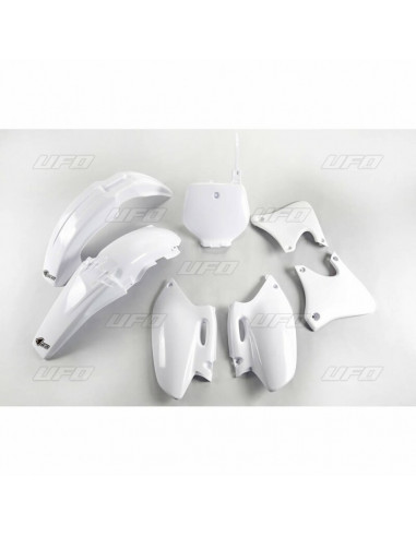 Kit plastiques UFO couleur origine blanc (98) Yamaha YZ400F