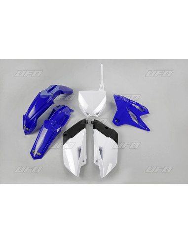 Kit plastique UFO couleur origine bleu/blanc Yamaha YZ85