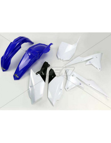 Kit plastique UFO couleur origine (2014) bleu/blanc/noir Yamaha YZ250F/450F