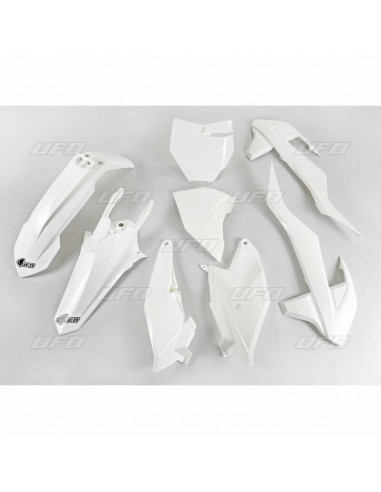 Kit plastique UFO blanc KTM SX85