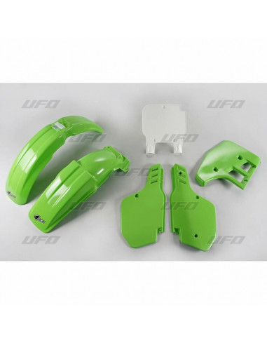 Kit plastique UFO couleur origine Kawasaki KX125