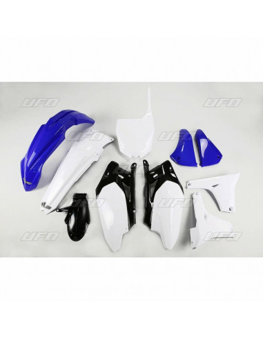 Kit plastique UFO couleur origine bleu/blanc Yamaha YZ450F