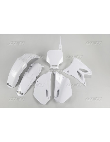 Kit plastique UFO blanc Yamaha YZ85