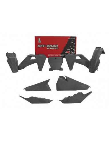 Kit plastiques RACETECH Quantum Grey Husqvarna