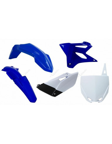 Kit plastique RACETECH couleur origine (15-16) bleu/blanc Yamaha YZ85