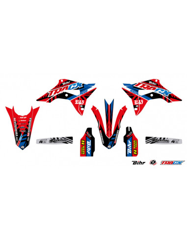 Kit plastique & déco UFO couleur origine Honda CRF450R