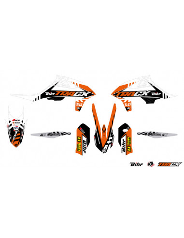 Kit plastique & déco UFO couleur origine KTM SX/SX-F