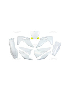 Kit plastique & déco UFO couleur origine Husqvarna TC/FC 2