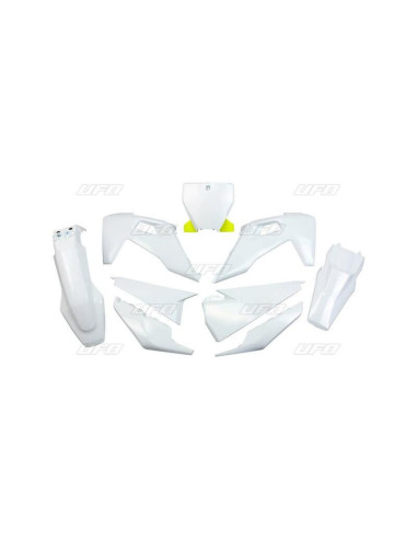Kit plastique & déco UFO couleur origine Husqvarna TC/FC