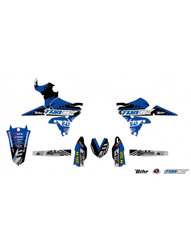 Kit plastique & déco UFO couleur origine Yamaha YZ250/450F