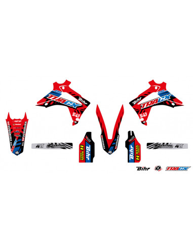 Kit plastique & déco UFO couleur origine Honda CRF250R