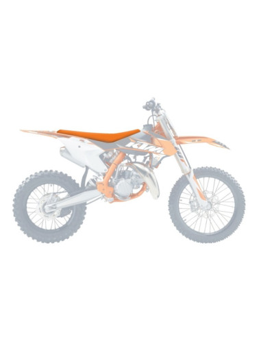 Housse de selle BLACKBIRD Pyramid orange KTM SX85