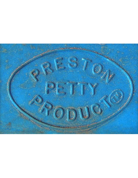 Garde-boue avant PRESTON PETTY Vintage MX bleu Bultaco