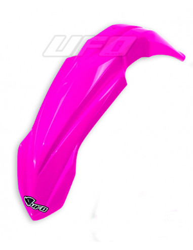 Garde-boue avant UFO rose fluo Yamaha YZ-F