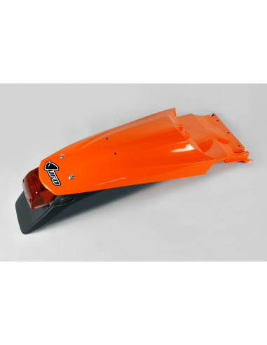 Garde-boue arrière UFO avec feu arrière orange KTM