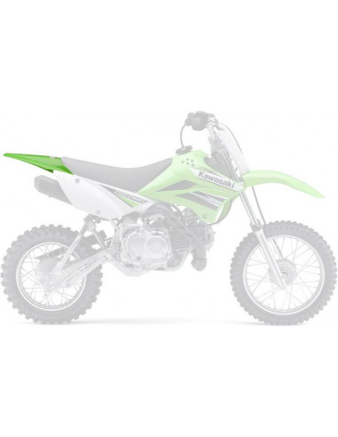 Garde-boue arrière UFO vert KX Kawasaki KLX110