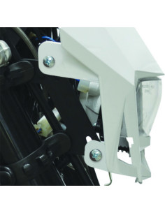 Plaque phare POLISPORT LMX blanc 2