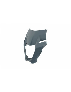 Plaque phare POLISPORT gris nardo KTM 2