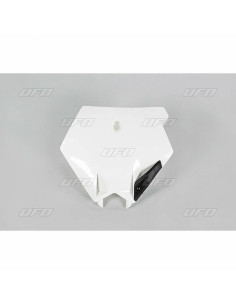 Plaque numéro frontale UFO orange KTM