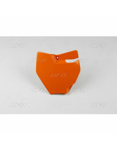 Plaque numéro frontale UFO orange KTM SX65