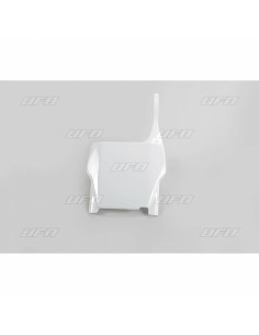 Plaque numéro frontale UFO blanc Honda