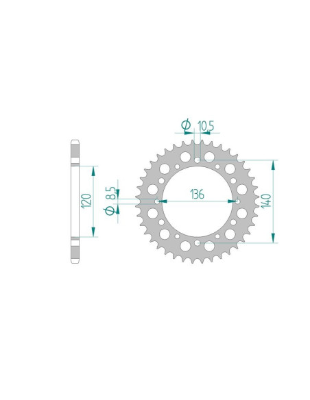 Kit chaine AFAM acier SUZUKI GSX-R 600 V,W,X,Y RACING pas 520 1997 à 2000