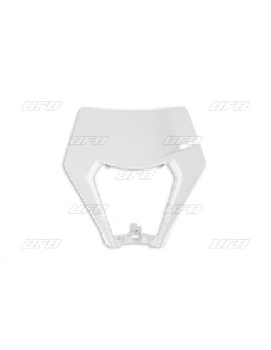 Plaque numéro frontale UFO blanc KTM EXC/EXC-F