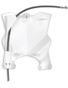 Plaque numéro frontale UFO Stadium vert fluo Kawasaki KX250/450F 2