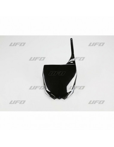 Plaque numéro frontale UFO noir Yamaha YZ125/250