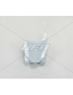 Plaque numéro frontale UFO blanc Honda CRF250R/450R