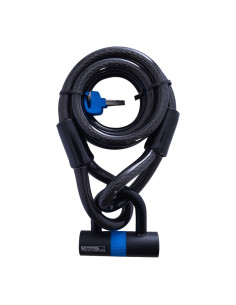 Cable antivol OXFORD Looplock - 2m x 15mm fumé 2