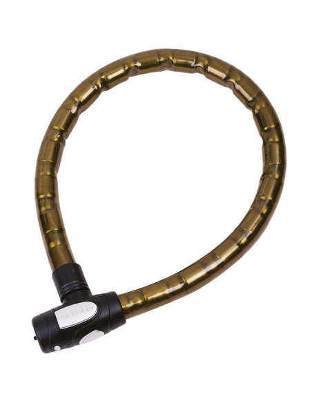 Cable antivol OXFORD Barrier - 1,5m x 25mm fumé